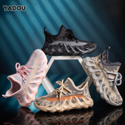 Giày dừa yadou cho giày thể thao lưới thoáng khí bé trai và bé gái giày