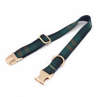 (ร้อน) T Tartan ปลอกคอสุนัขโบว์ผูกอุปกรณ์สัตว์เลี้ยง