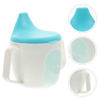 OULII Baby Water Cup Baby Trainer Sippy Cup Toddler Water Cup กับ Scale Baby Sippy Cup พร้อมด้ามจับ