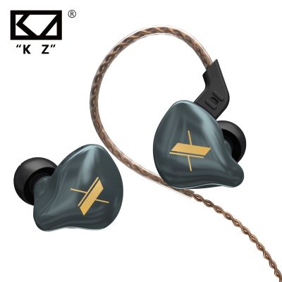 ZZOOI KZ EDX Wired Headphone With Microphone Earbuds MP3 Player In Ear Monitor Hifi Music Earphone Game Sport Noice Cancelling Headset