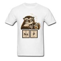 Chemistry Professor Sloth Funny Vintage Tshirt Chemical Element Periodic Table Cute Graphic T Shirt For Men Custom