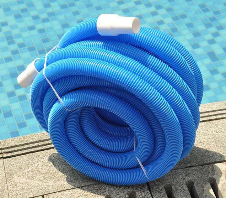 30M(100FT) Swimming Pool Vacuum Hose with Swivel Cuff 1.5 Inch Swimming ...