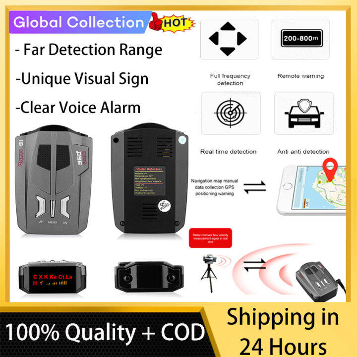 Automotive Radar Laser And GPS Speed Camera Red Light Camera Detector