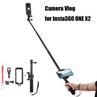 For Insta360 ONE X2 Camera Protection Frame Mobile Phone Selfie Stick Vertical Expansion Adapter Mount Holder Border Cage Case