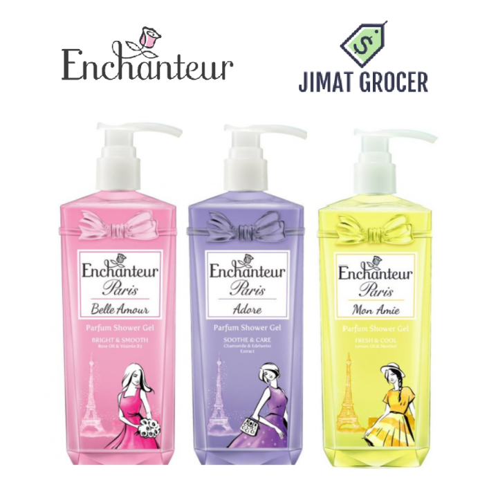 Enchanteur Paris Parfum Shower Gel 750g Lazada