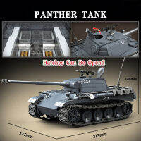 Gudi 6104เยอรมัน King Tiger 1ถัง F2กองทัพทหารตุ๊กตาทหาร Series การศึกษา DIY Building Blocks ของเล่นเด็ก