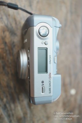 ขายกล้องฟิล์ม Compact Canon Sureshot 130u มาพร้อมเลนส์ 38-130mm Serial 8850774