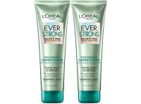 LOreal PARIS EVERE STRONG thickening Conditioner ลอรีอัล ปารีส เอเวอร์ ครีมนวด สูตรฟื้นบำรุงผมขาดหลุดร่วง 250ml. (แพคคู่)