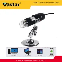 Vastar 2MP1000X/ 1600X /500X 8LED Digital Microscope Endoscope Camera Magnifier + Stand