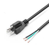 สายไฟ1.8M 3สายเคเบิลสำรอง18AWG/16AWG / 14AWG NEMA 5-15PสายเคเบิลสำหรับไฟLEDอัตโนมัติเครื่องขยายเสียง