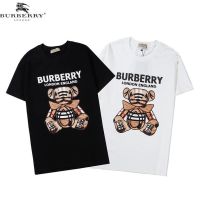 2023 NEWBurbe &amp; Rry Fashion Cotton 2020 New Letter Bear เสื้อยืดแขนสั้น Unisex