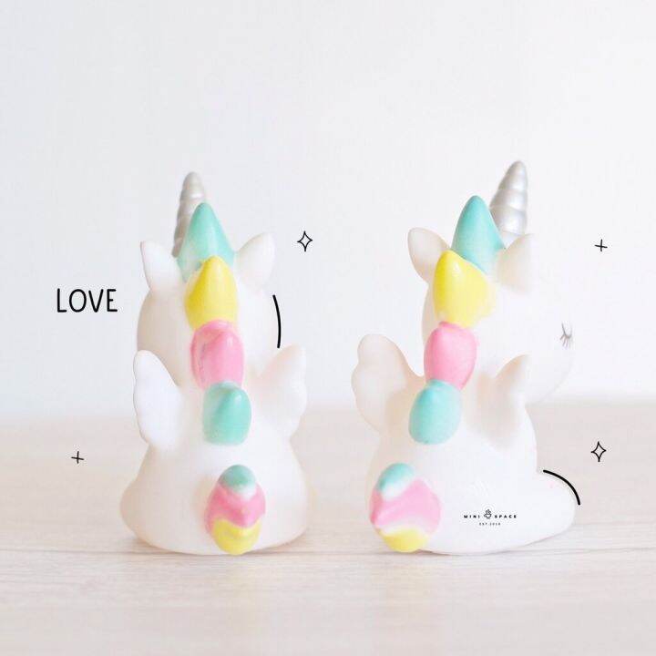 unicorn-figure-โมเดลม้ายูนิคอร์น-ตุ๊กตาตกแต่งบ้าน-ตุ๊กตาตั้งโชว์-ตุ๊กตาแต่งเค้ก