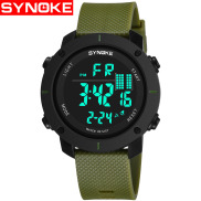 SYNOKE Original Sports Waterproof Luminous Fashion Men s Watch Outdoor