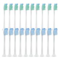 ZZOOI 10pcs Replacement Brush Heads For Philips Small Feather Brush Sensitive Nozzle Oral Care Wholesale Soft Vacuum Bristle Brush