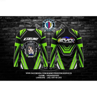 EVO KIZUMI LONG SLEEVE RIDERS FULL SUBLIMATION SPUNDY Motorcycle Jersey Long Sleeve Size S-3XL {in store}