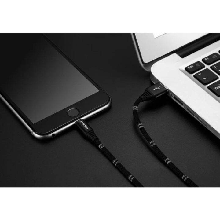 best-seller-joyroom-l316-armour-series-1-2m-micro-usb-port-data-sync-usb-charging-cable-ที่ชาร์จ-หูฟัง-เคส-airpodss-ลำโพง-wireless-bluetooth-คอมพิวเตอร์-โทรศัพท์-usb-ปลั๊ก-เมาท์-hdmi-สายคอมพิวเตอร์