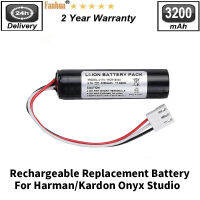 (มีในสต็อก) 3.7V Li-Ion 3200MAh แบตเตอรี่ทดแทนแบบชาร์จไฟได้สำหรับ Harman Kardon Onyx Studio 1234ลำโพงบลูทูธไร้สาย **