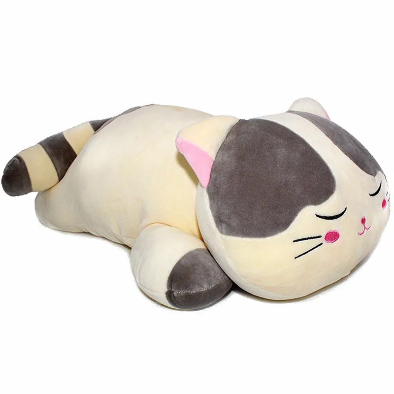 fat cat plush pillow