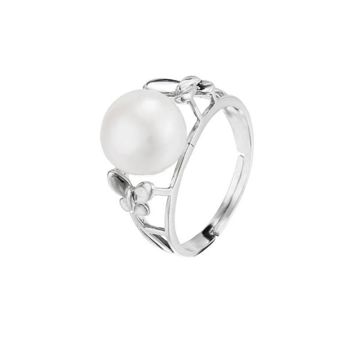 s925เงินสีไข่มุกแท้ธรรมชาติแหวน-leaf-pearl-bizuteria-พลอยกล่องแหวนใส่เครื่องประดับงานแต่งงานแหวนสำหรับหญิง