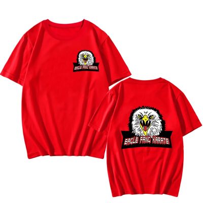 Classic Cobra Kai Tshirt Manga Cotton Oversized Eagle Fang Karate T Cotton