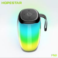 HOPESTAR-P50 Outdoor IPX6 Waterproof Wireless Bluetooth Speakers Portable Subwoofer TWS Series Stereo with PULSE Flashing Light