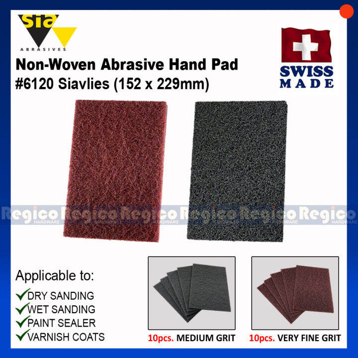 SIA Fleece NonWoven Abrasive Hand Pad Siavlies Siafleece 6120 Regico