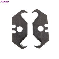【YF】 10pcs Heavy Duty Steel Hook Blades Utility Spare Parts Pocket Pointed Blade Tool 49mmx19mm