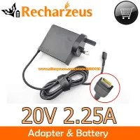 Genuine UK Plug For Lenovo ADLX45UDCK2A ADLX45 00HM631 A10E75811 01FR032 AC Adapter 20V 2.25A 45W 12V 3A Charger MIIX720 T840S