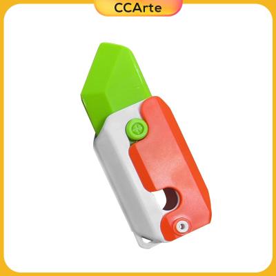 CCArte พิมพ์3D Fidget ของเล่นมีดของเล่นประสาทสัมผัส Kado Ulang Tahun ครอบครัวผู้ใหญ่