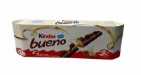 KINDER BUENO T(2x8) บรรจุ 16ชิ้น สินค้านำเข้าจากมาเลเซีย CHOCOLATE ORIGINAL 1กล่อง/บรรจุ 16 ชิ้น ราคาพิเศษ สินค้าพร้อมส่ง