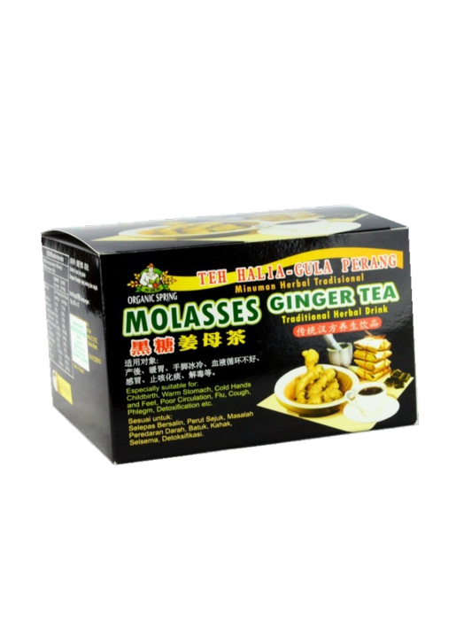 ORGANIC SPRING MOLASSES GINGER TEA (15G X 12)(EST EXP**********) Lazada
