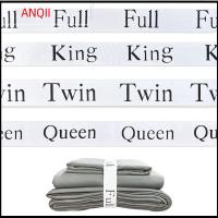 ANQII ของใช้ในครัวเรือน คิงทวินฟูลควีน สำหรับหอพัก laundr ใช้ในชีวิตประจำวัน ผ้ารัดจัดเก็บผ้าปูที่นอน องค์กรตู้เสื้อผ้า สายรัดแผ่น เข็มขัดจัดเก็บแผ่น