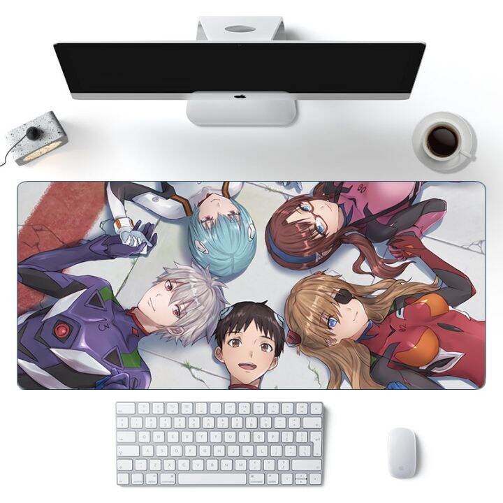Custom Gaming Mouse Pad Neon Genesis Evangelion Mouse Pad New EVA Extra