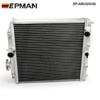 ♧℗♗ High performance Jdm 3 Row Racing Aluminum Radiator For Honda Civic EK EG DEl Sol Manual 52MM EP-ARCIVIC52