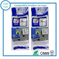 Compatible TZ tape TZ-261 tz261 Black On White P-touch label tze261 tz 261