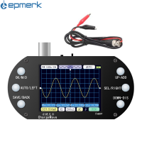 [electronicshop]ออสซิลโลสโคปแบบใช้มือถือ320*240ความละเอียด2.4นิ้วหน้าจอ TFT 2.5MHz อัตราตัวอย่าง500Hz แบนด์วิธ Oscillometer