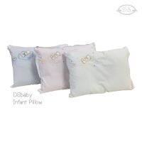 MNM หมอนหัวทุย D.S.   ปักลายหมีก้อนเมฆ Infant Pillow – Fluffy Bear (Embroider) หมอนทารก หัวทุยสวย หมอนหลุม