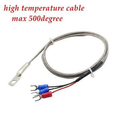 patch-type-pt100-temperature-sensor-thermocouple-temperature-probe-pt1000-patch-thermal-resistance-round-hole-smd-ptfe-cable