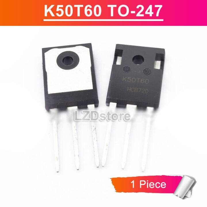 1 Buah K50T60 TO247 IC TO247 600V/50A IGBT Transistor IC Asli Baru