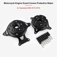 แผ่นป้องกันที่คลุมมอเตอร์เครื่องยนต์มอเตอร์ไซด์แบบทนทานสำหรับ Kawasaki Z750 Z800 2013 2017 Z 750 800 13-17