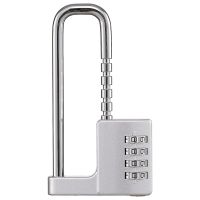 Cabinet Lock,Combination Padlock,Stainless Steel Gym Locker Lock Code Long Adjustable Shackle Lock for School,Gym