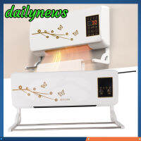 Dailynews เครื่องทำความร้อนเครื่องปรับอากาศติดผนัง220V,เครื่องทำความร้อนไฟฟ้าทำความร้อนตัวทำความร้อน PTC พร้อมรีโมตควบคุมเสาราวตากผ้าสำหรับห้องนอน