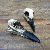 【YF】♣♞✲  Punk Crow Hair Accessories for Hip Hop Pins Jewelry