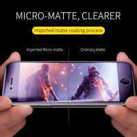 For 14 Pro Max 13 12 mini 11 Pro Max X XS MAX XR 8 7 6S 6 Plus SE 2020 Anti Blue Light Full Glue Cover Matte Tempered Glass Screen Protector