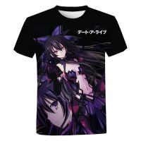 2023 วันที่A Live Animeเสื้อยืดสาวเซ็กซี่ 3Dพิมพ์Streetwearผู้ชายผู้หญิงOverszied Tเสื้อHarajuku Tees Topsเด็กผู้ชายผู้หญิงTee