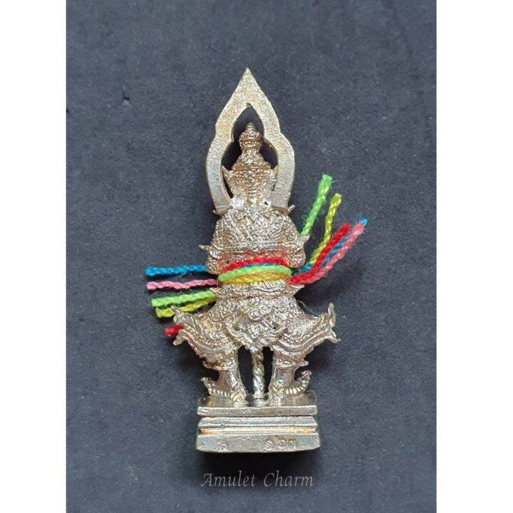 amulet-charm-รับประกันแท้-ท้าวเวสสุวรรณพรหมรังสี-รุ่นแรก-หลวงปู่นิ่ม-วัดพุทธมงคล-2561