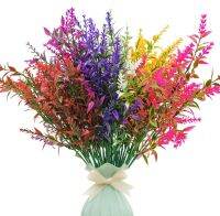 Artificial Lavender Arrangements Faux Plastic Artificial Flowers - Artificial - Aliexpress