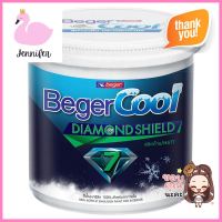 สีน้ำทาภายใน BEGER COOL DIAMONDSHIELD 7 BASE A ด้าน 2.5 แกลลอนWATER-BASED INTERIOR PAINT BEGERCOOL DIAMONDSHIELD 7 BASE A MATT 2.5GAL **ใครยังไม่ลอง ถือว่าพลาดมาก**