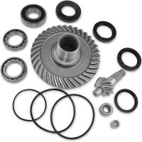 For HONDA TRX300FW 4X4 Fourtrax Rear Differential Ring&amp;Pinion Gear+Bearing Kit 88-00 127447