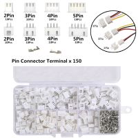 2.54mm JST XH Connector Terminal Header Assortment 2pin 3pin 4pin 5pin 6pin 7pin 8pin Male Female Connectors Adaptor XH2.54mm